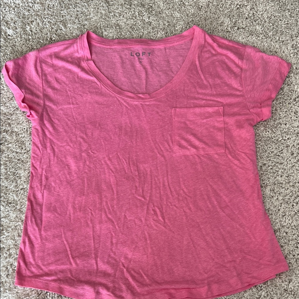 Pink LOFT T-shirt